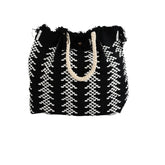 Woven Tote Bag - Stylish & Modern